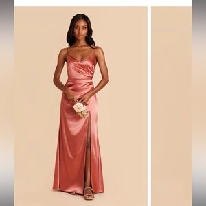 Birdy Grey Terracotta XXL Cathrine style formal dress